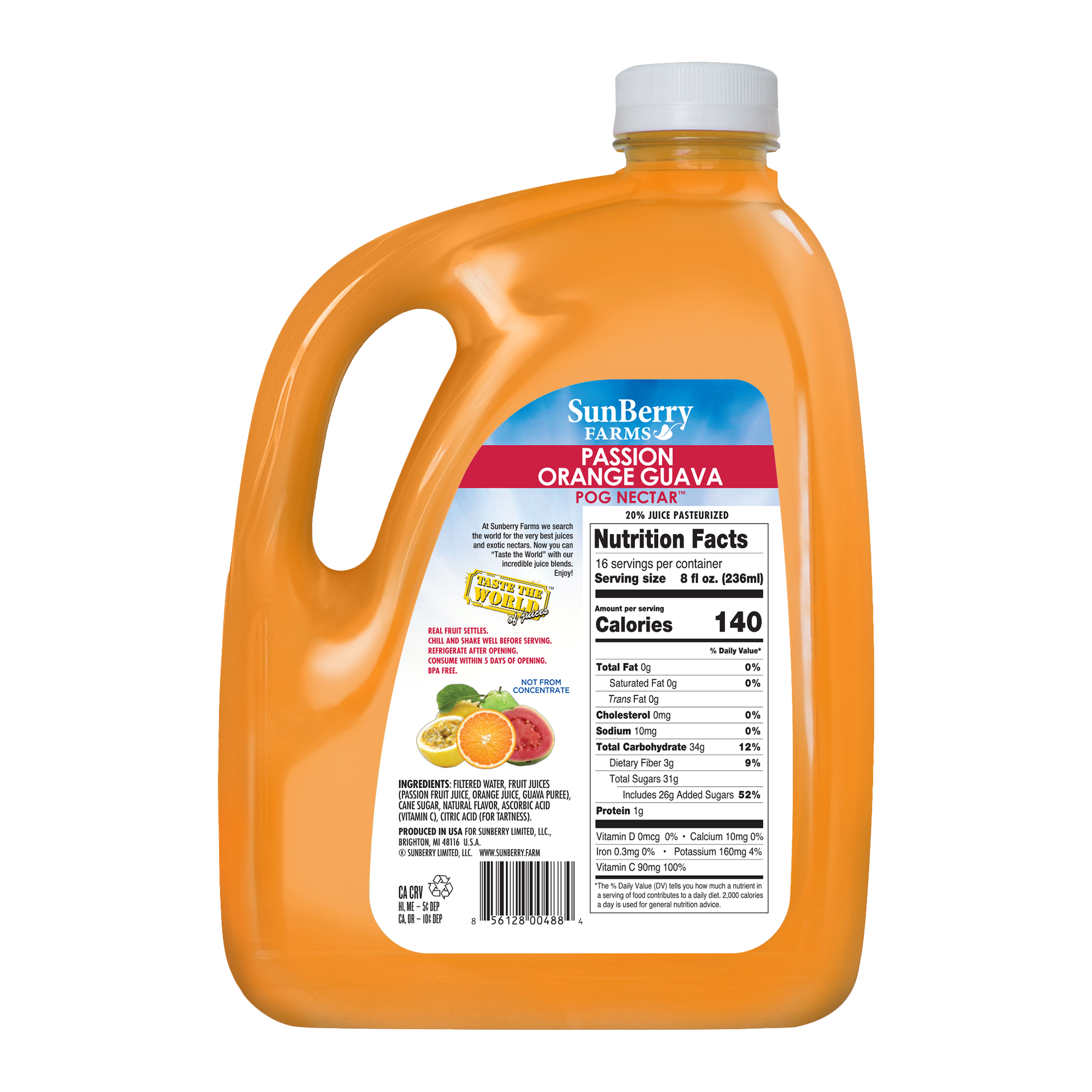 Passion Orange Guava Nectar