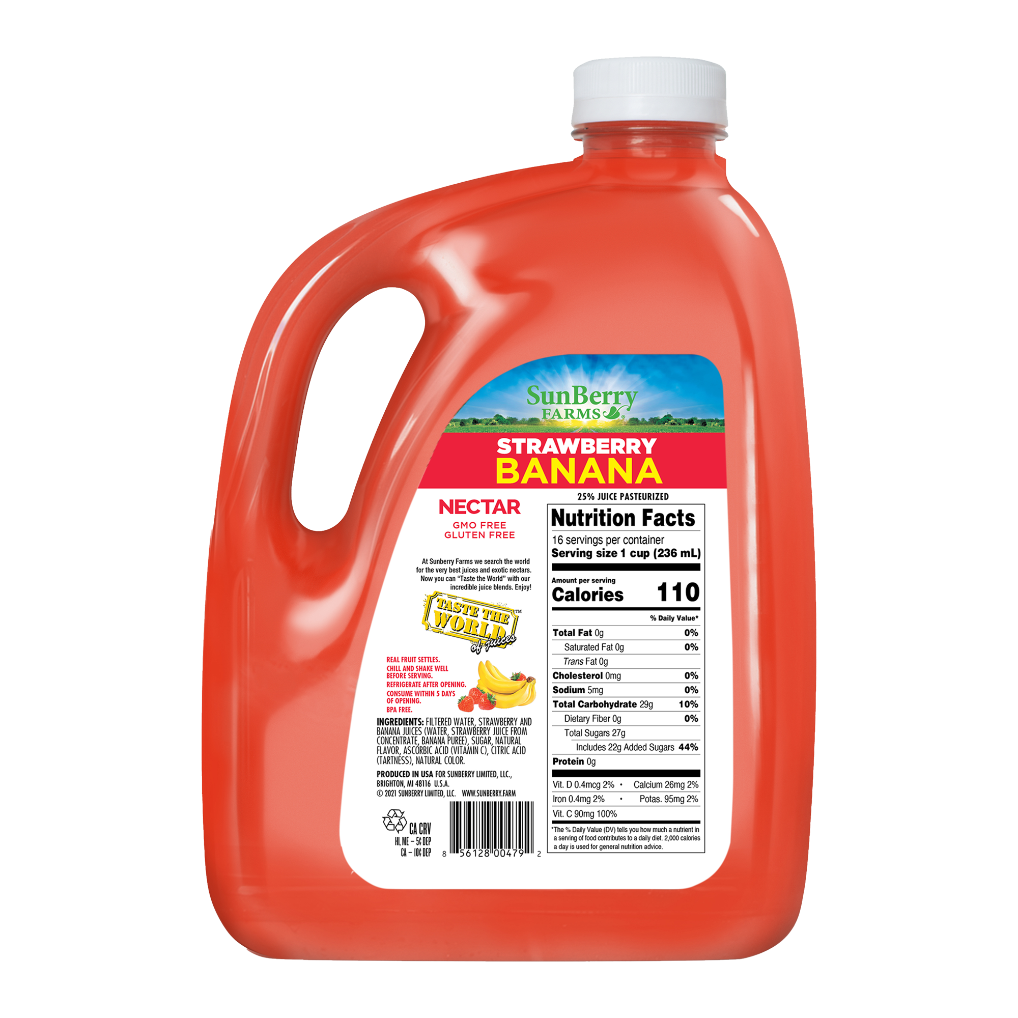 Strawberry Banana Nectar