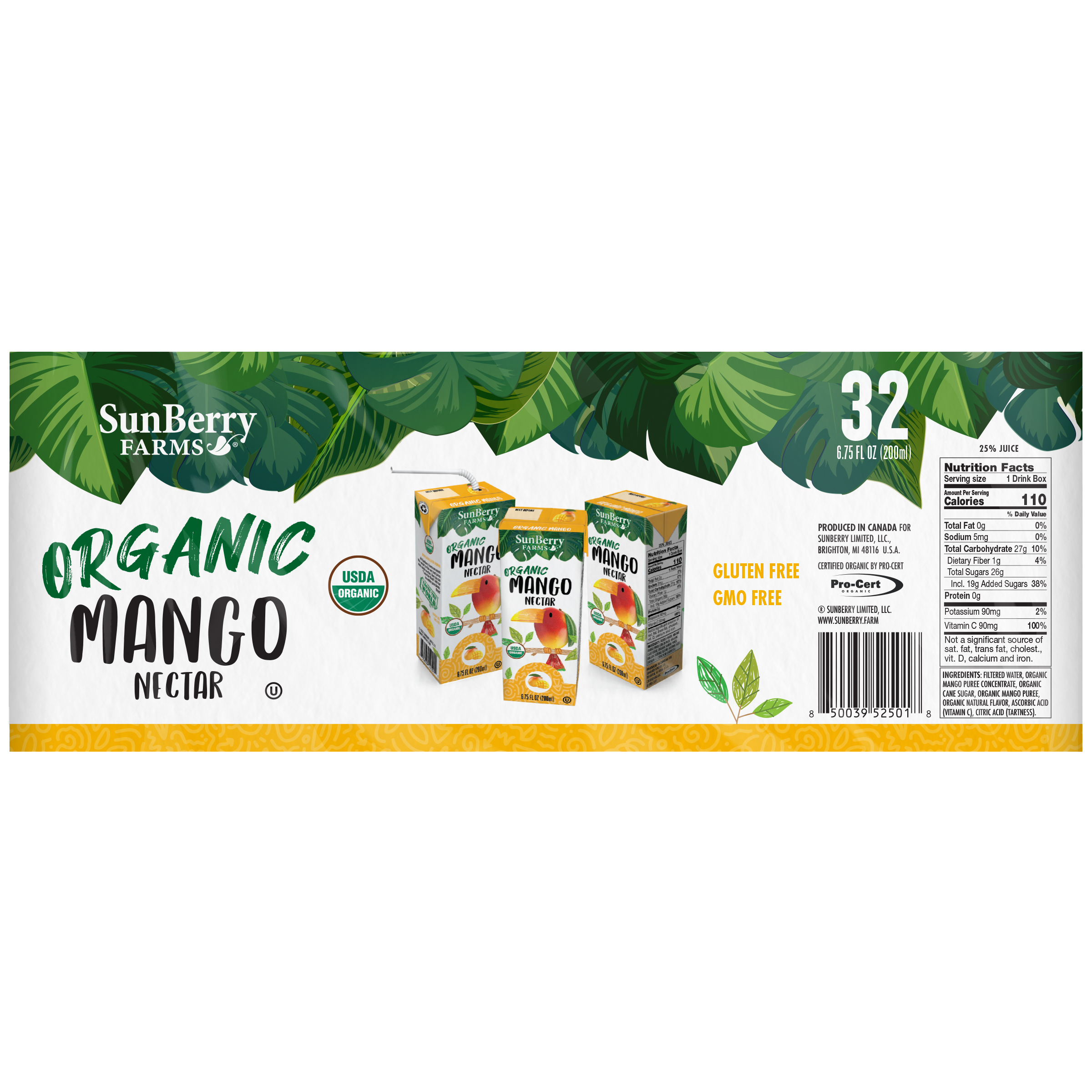 Organic Mango Nectar