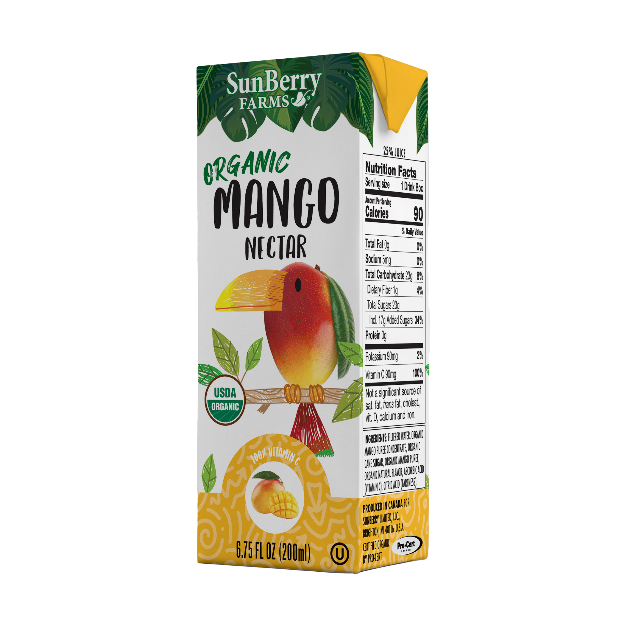 Organic Mango Nectar