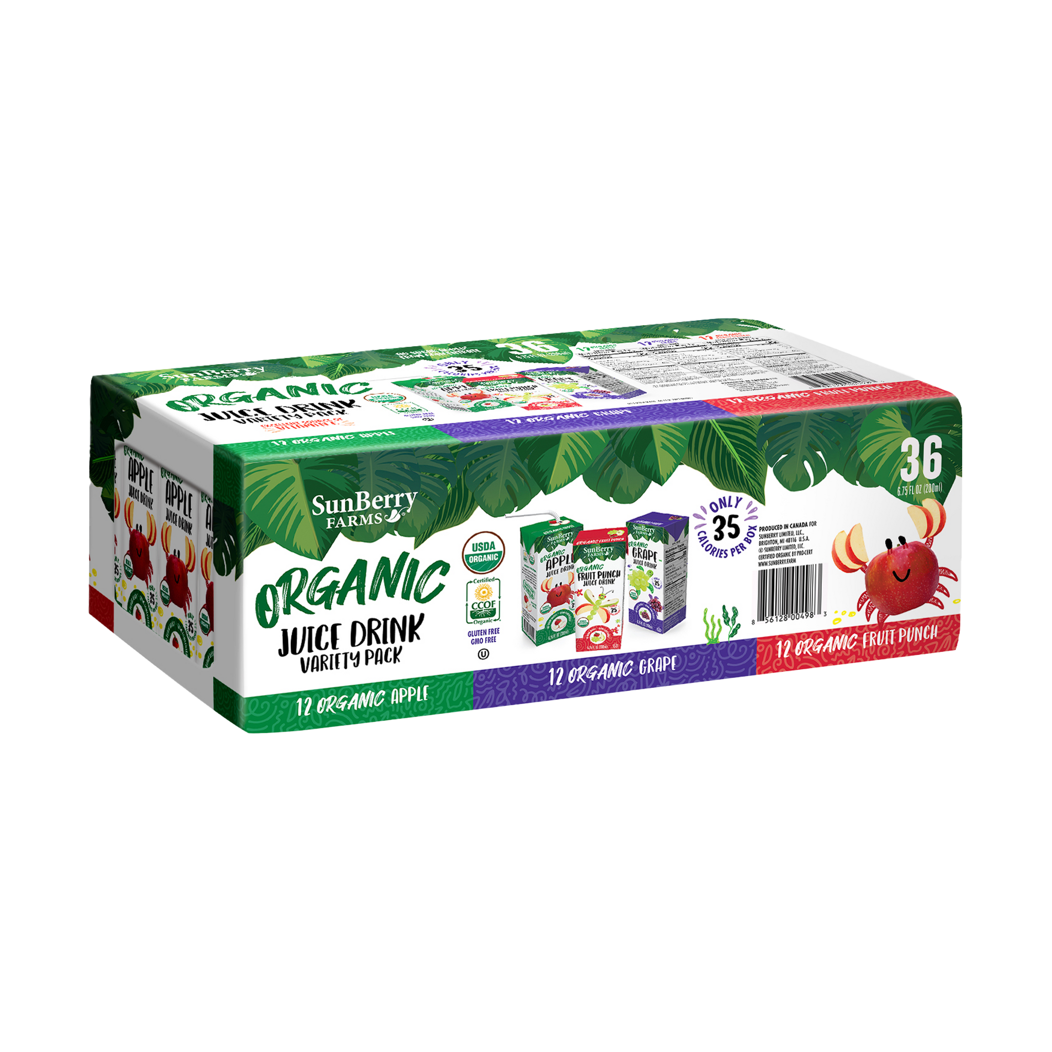 Organic Variety Pack 200ml
