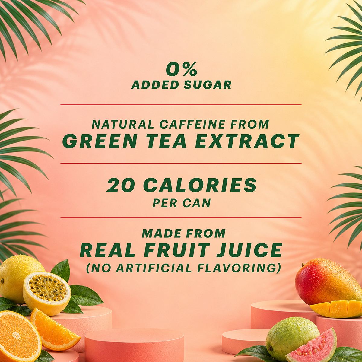 Sunberry Sparkling Energy — Mango